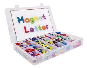 Juego de letras magneticas del alfabeto para niños.