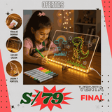 Pizarra Led mágica.