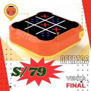 Juego tic tac Michí electrónico.
