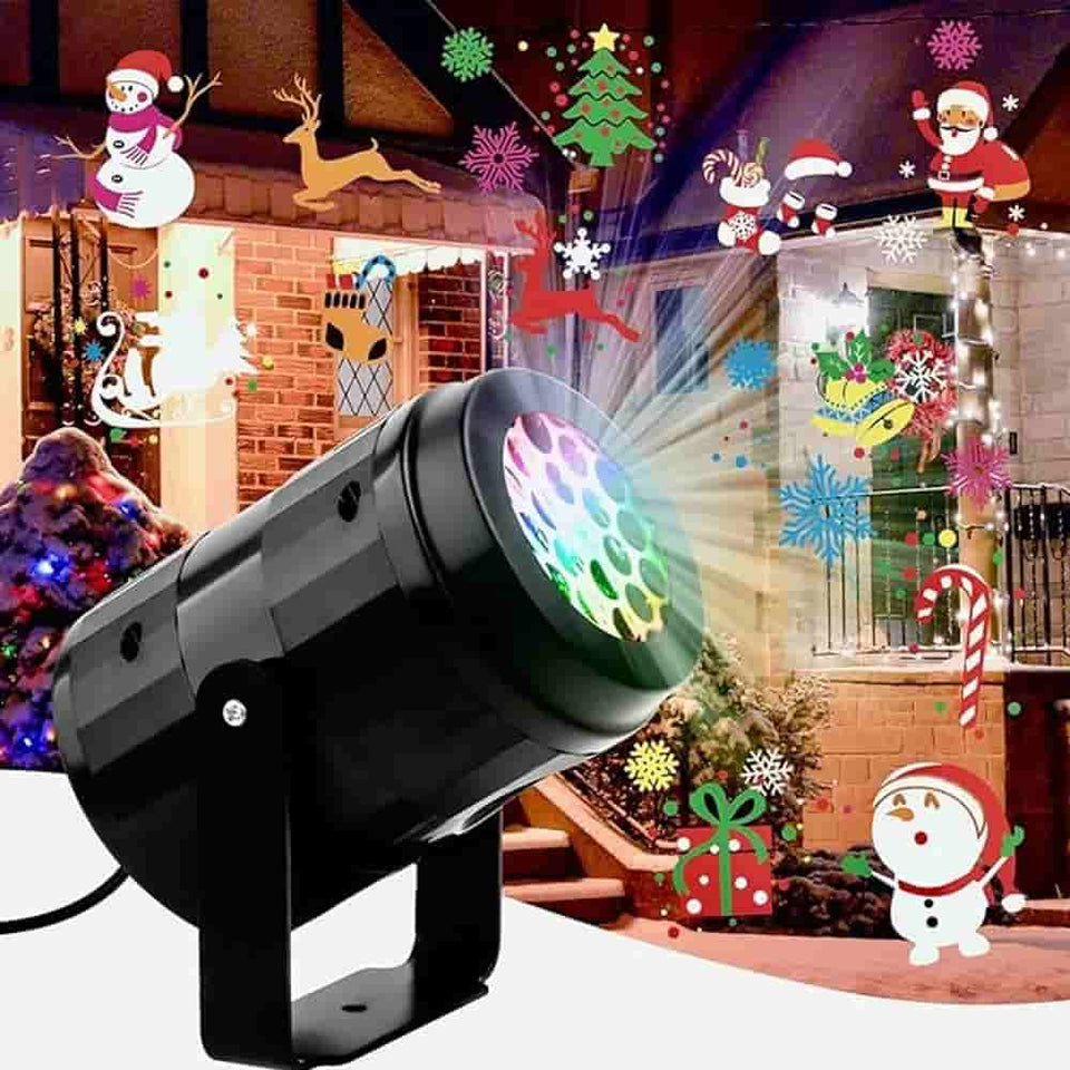Proyector Led navideño.