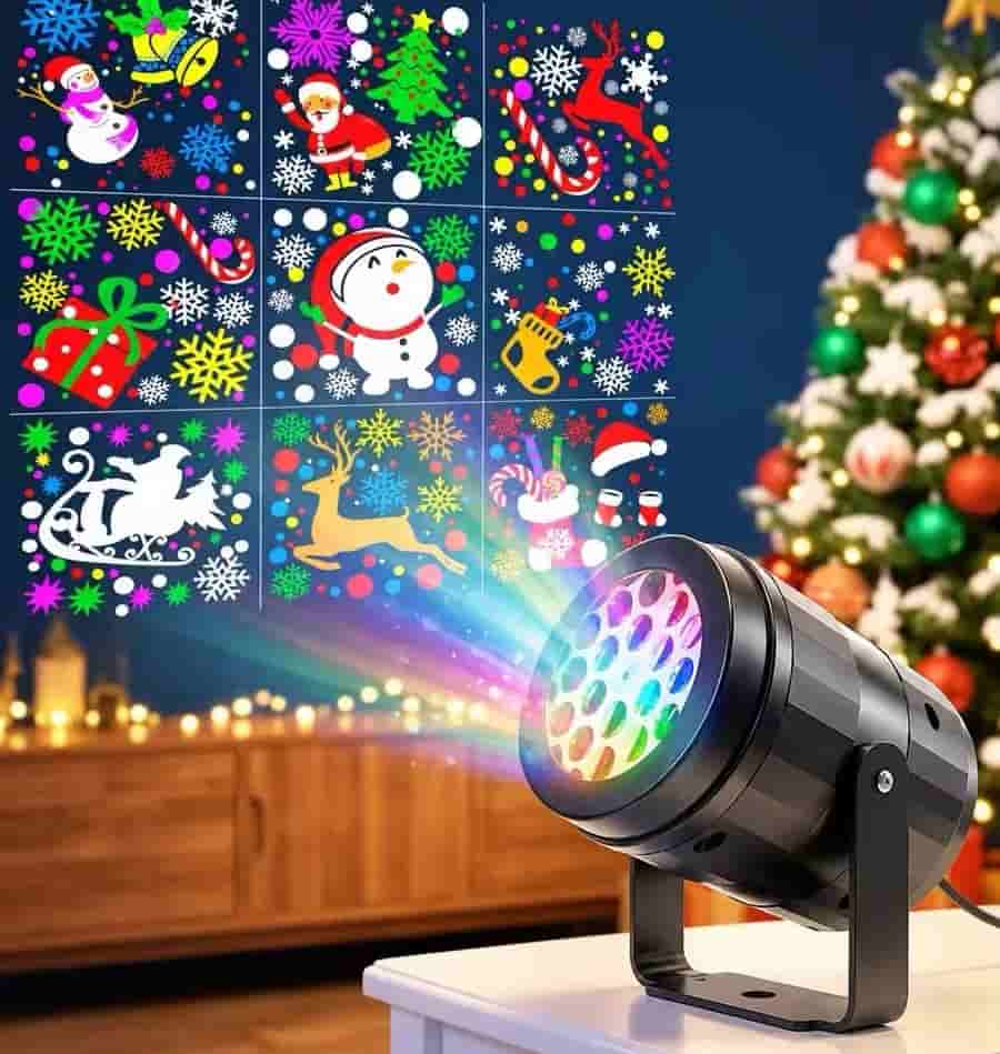 Proyector Led navideño.