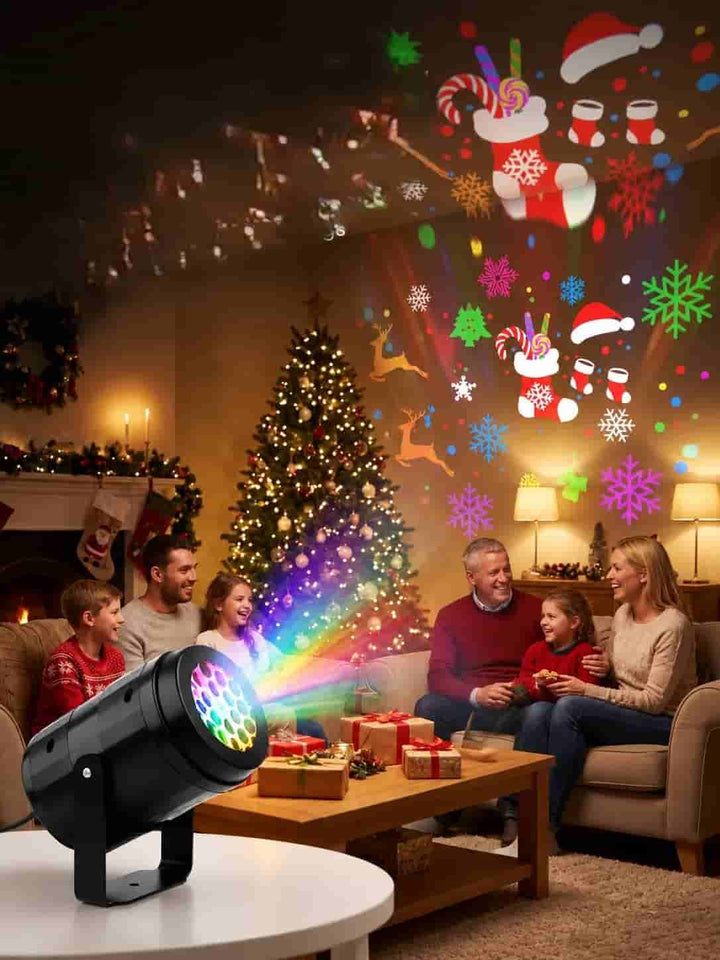 Proyector Led navideño.
