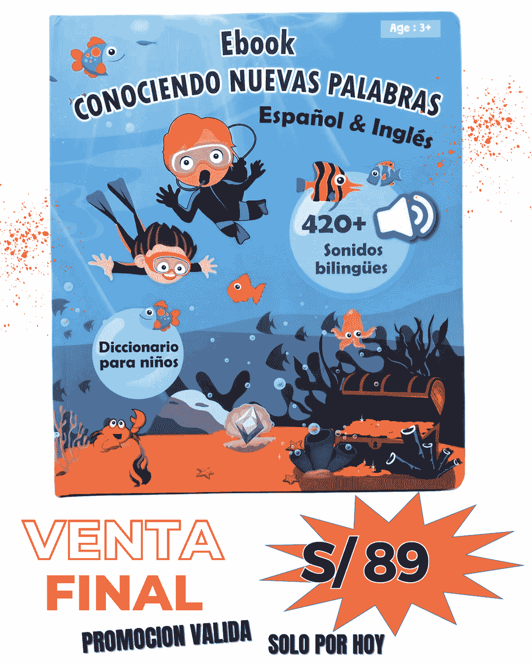 LIBRO 420 SONIDOS ESPAÑOL E INGLES.