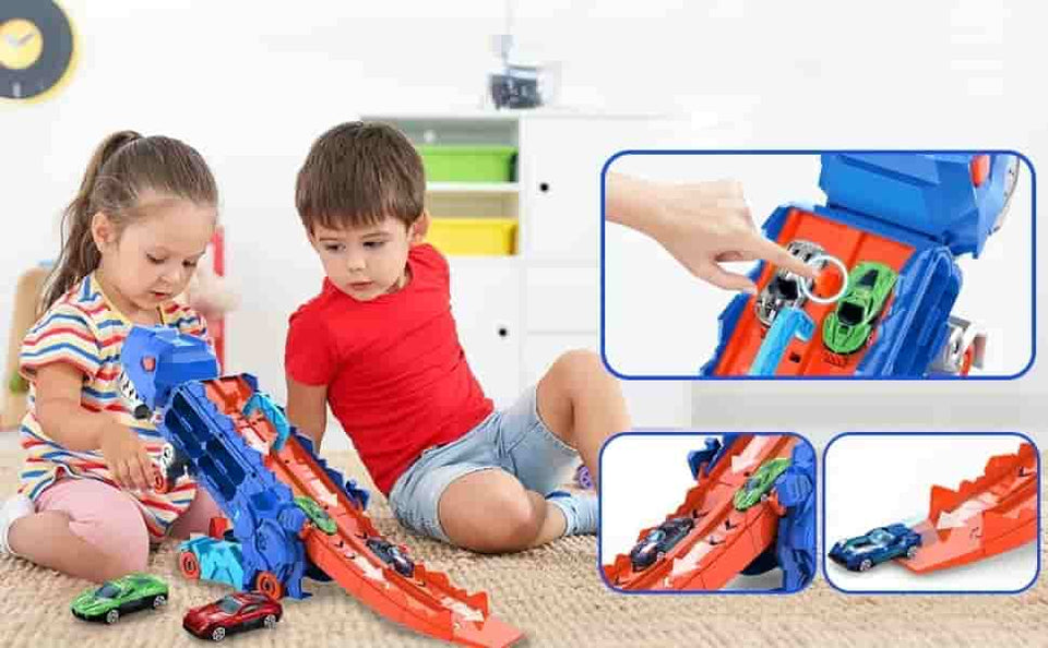 DINO TRAGA CARROS