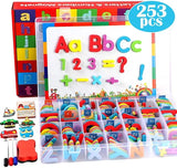 Juego de letras magneticas del alfabeto para niños.