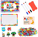 Juego de letras magneticas del alfabeto para niños.