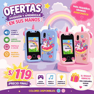Teléfono educativos para niños.