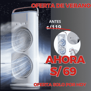 Ventilador Smart 3 en 1 recargable.