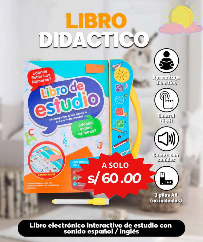 LIBRO DIDÁCTICO ESPAÑOL INGLÉS.