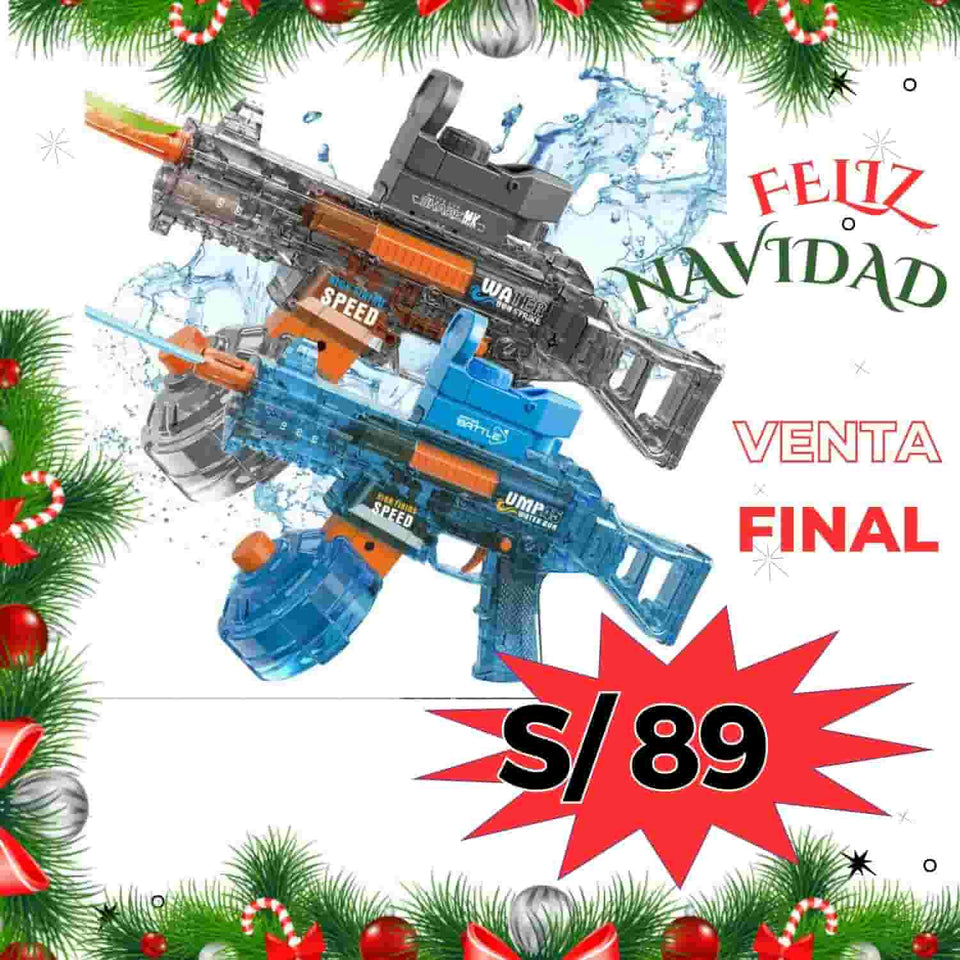 Pistolas de juguete eléctricas.