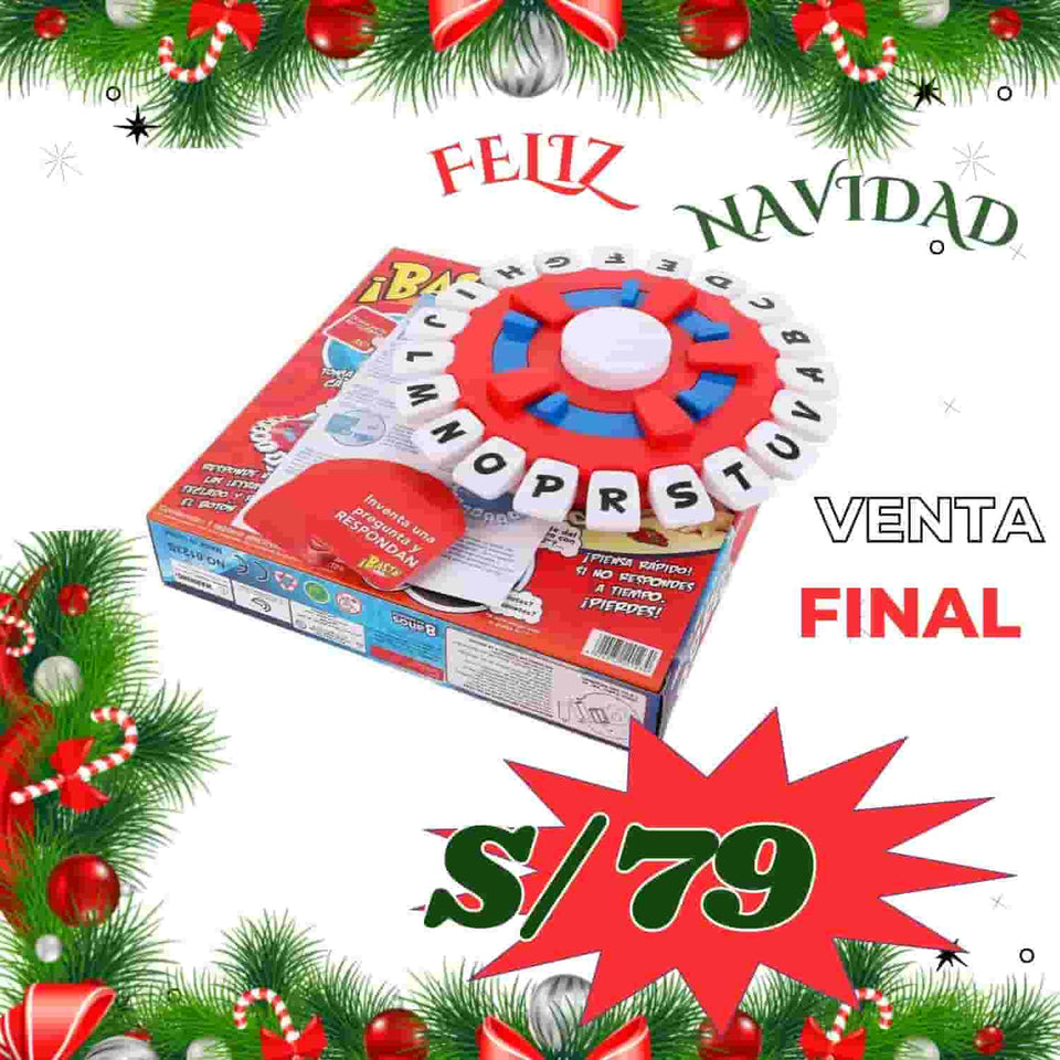 Juegos de mesa BASTA familiar, ritmo rapido.