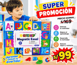 Pizarra Magnética ABC Grande de 259 letras
