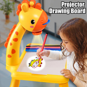 MESA CON PROYECTOR LED DE DIBUJOS PARA NIÑOS.